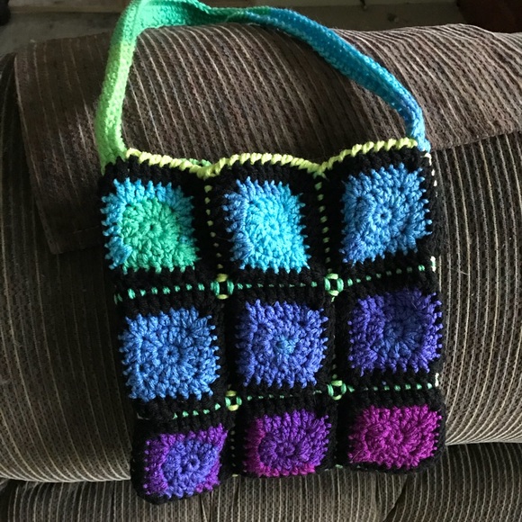 Granny Bag in “Rainbow” - Picture 2 of 4